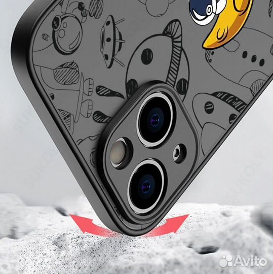 Чехол SpaceFarer T02 на iPhone 14 Pro Max (Black)