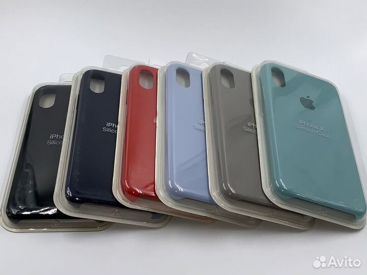 Чехол Silicone Case Apple iPhone X / XS