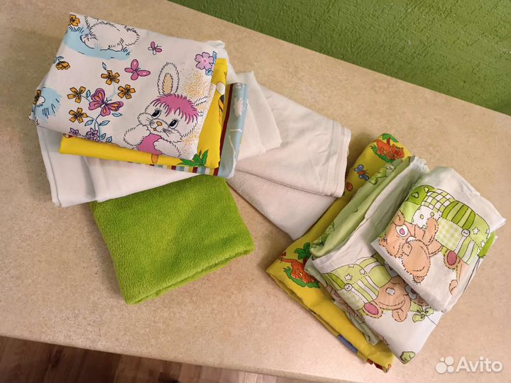 Детское постельное белье в кроватку 120х60