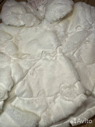 Накидка меховая для девочки Kitten р.98