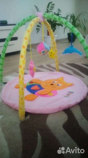 Детский игровой коврик (развивающий) 0+