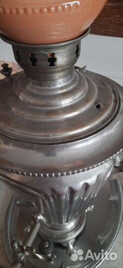 Самовар на дровах угольный