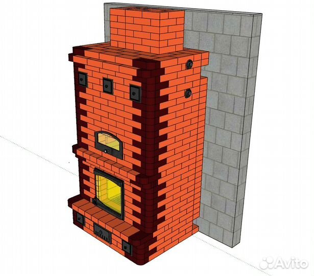 3D Проектирование печей, каминов, барбекю