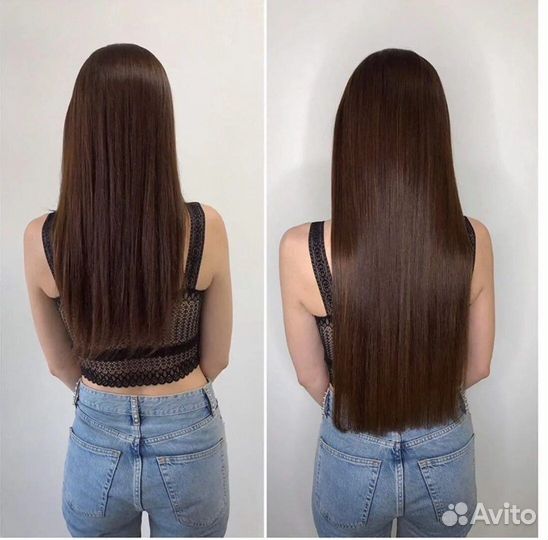 Наращивание волос, снятие, коррекция с гарантией