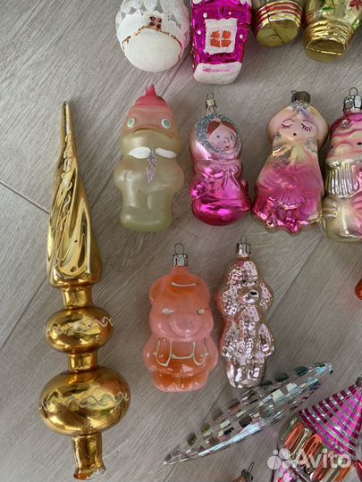 Елочные игрушки СССР