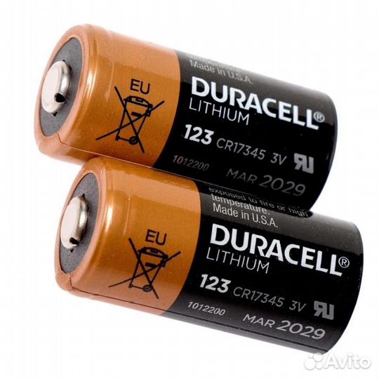 Батарейка 123 duracell