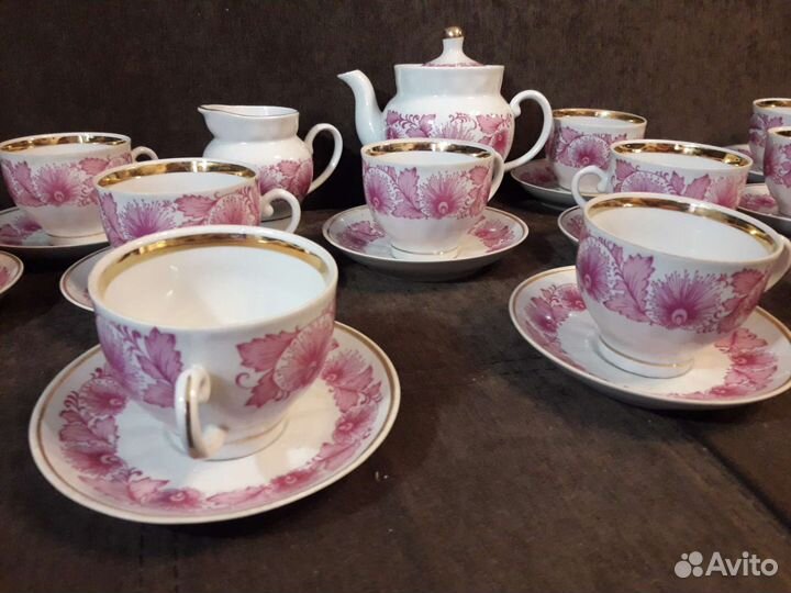 Чайный сервиз СССР барановка