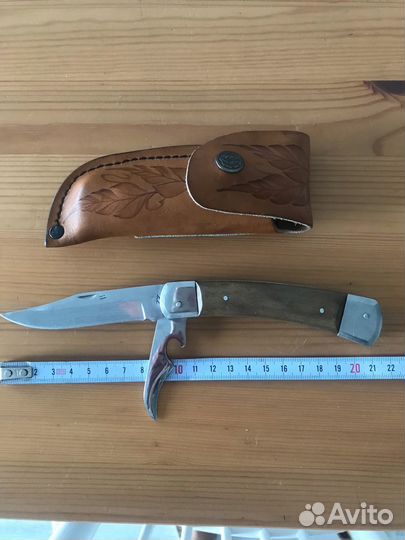 Нож рыболовный туристический сталь
