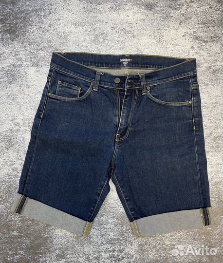 Джинсовые шорты carhartt