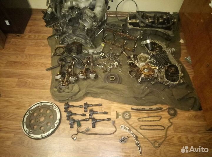 Двигатель nissan VQ35de