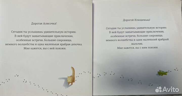 Именная книга про поиск имени Алиса и Илья
