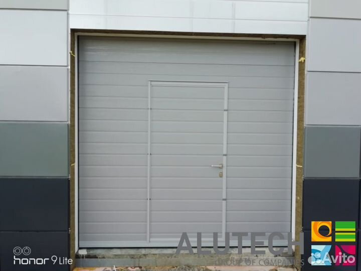 Ворота гаражные alutech