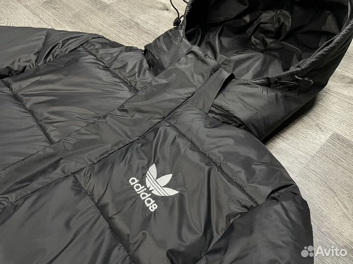 Пуховик удлиненный adidas