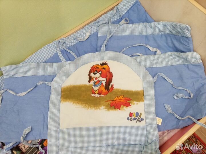 Бортики в детскую кроватку