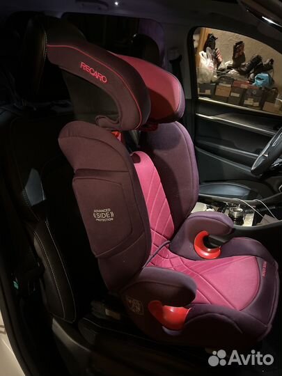 Детское автокресло 15 до 36 кг recaro monza nova