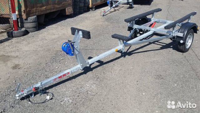Прицеп«компакт» для плоскодонных лодок и лодок пвх
