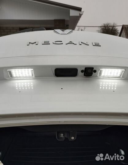 Подсветка номера на Renault Megane Laguna Clio