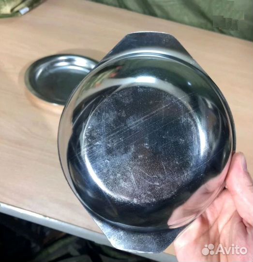 Тарелки из нержавейки СССР тактические