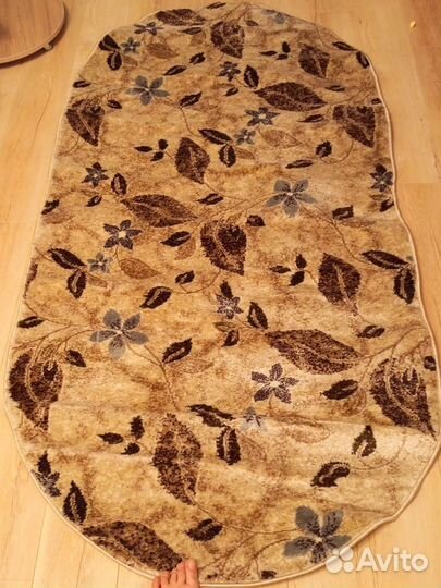 Палас 100х200 овальный