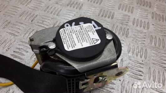 Ремень безопасности с пиропатроном сиденья передне