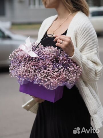 Гипсофила букет цветы