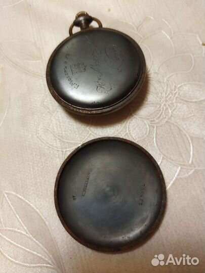 Старинные карманные часы Генри Мозер швейцария