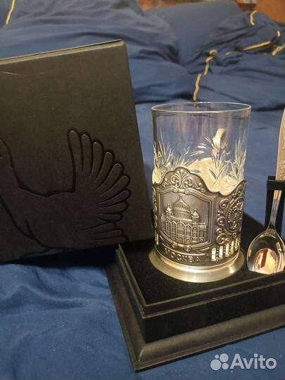 Подстаканник серебро ржд