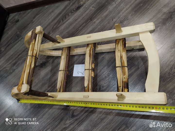 Санки деревянные