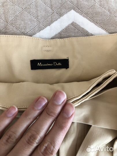 Брюки хлопковые Massimo Dutti