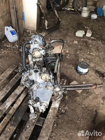 Двигатель ока с коробкой