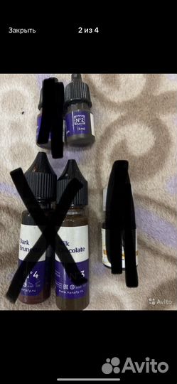 Пигменты для татуажа губ и бровей