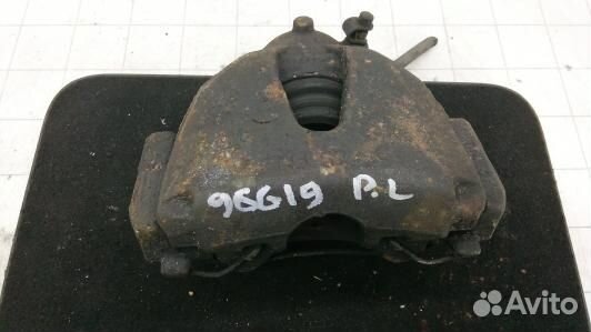 Суппорт тормозной передний левый opel meriva A (96