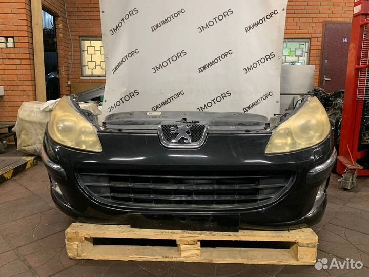 Ноускат передняя часть Peugeot 407