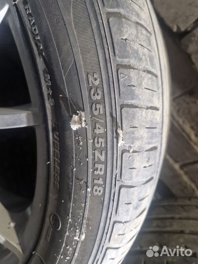 Диски с шинами бу r18