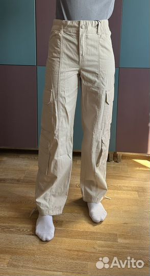 Брюки карго pull & bear