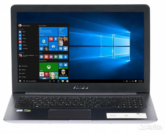 Asus 15.6 i5-8300H 4ядра8пот GTX1050 8Гб 256Гб+1Тб