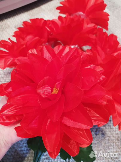 Искусственные цветы высотой 78 см