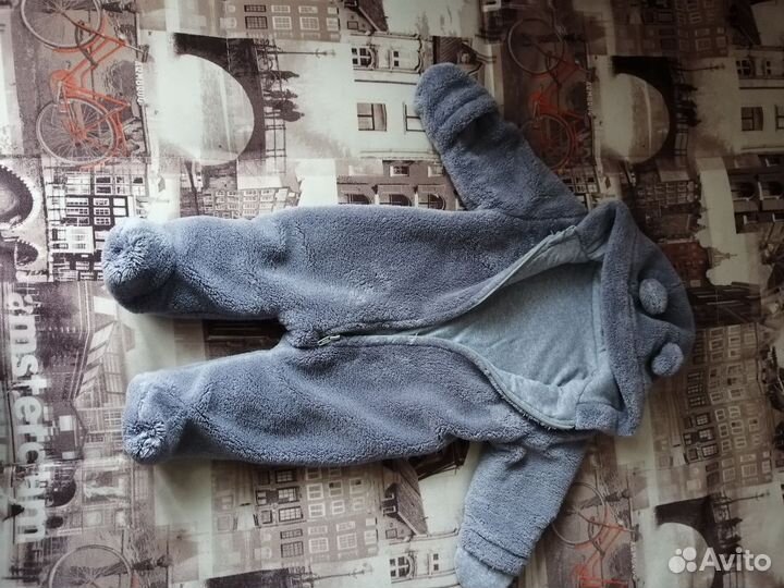 Комбинезон утепленный 74р