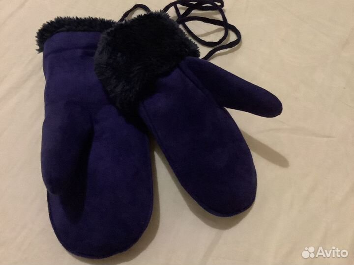 Варежки детские тёплые