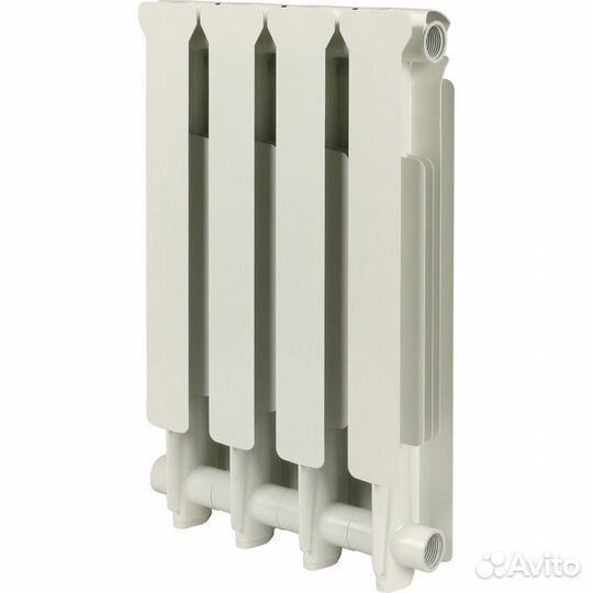 Радиатор алюминиевый bravo 500/80 4 секции stout