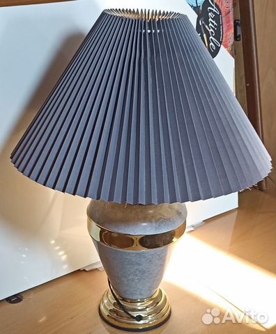 Лампа настольная советская