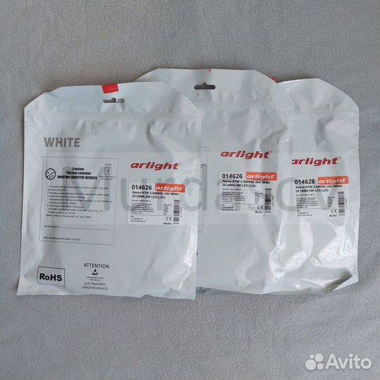 Светодиодная лента 24V белая Arlight 014626