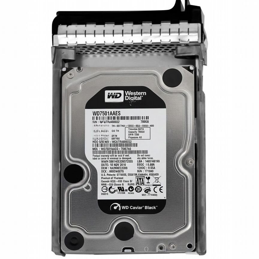 [WD7501AAES] Жесткий Диск Dell 0t7nx 750gb Sata2 3.5" Hdd Wd7501aaes