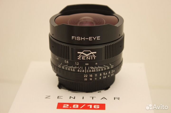 Zenitar-N 2.8/16 мс для Nikon объектив