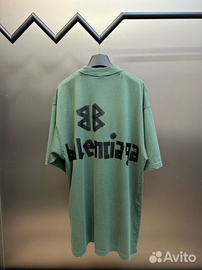 Футболка Balenciaga Logo Tape