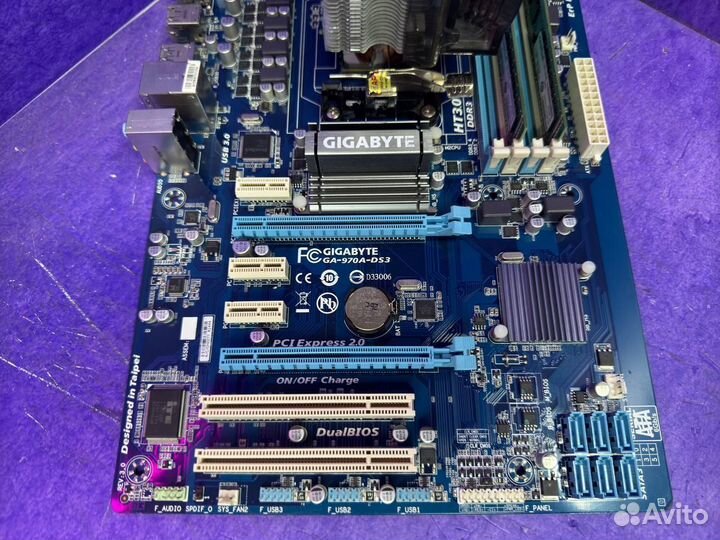 Комплект AMD FX 6100 + 8GB + Кулер