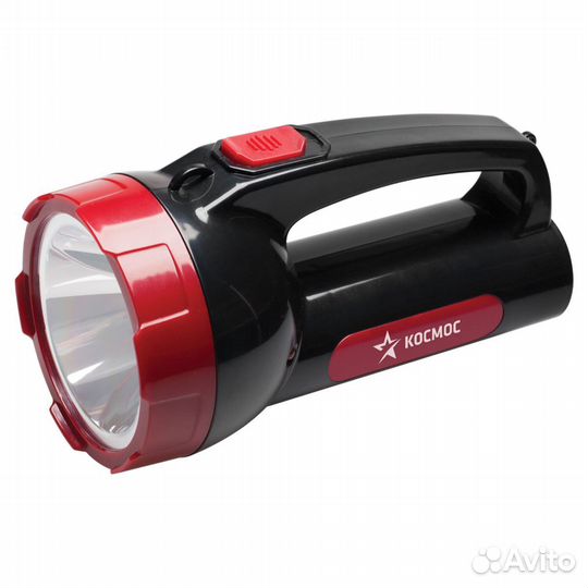 Фонарь аккумуляторный basic 1LED 5Вт зарядка 220В космос kocac9105wled