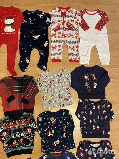 Новогодние вещи 0-1 года, р.80-86