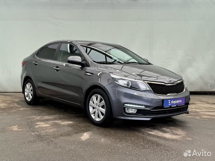 Kia Rio 1.6 AT, 2016, 88 471 км