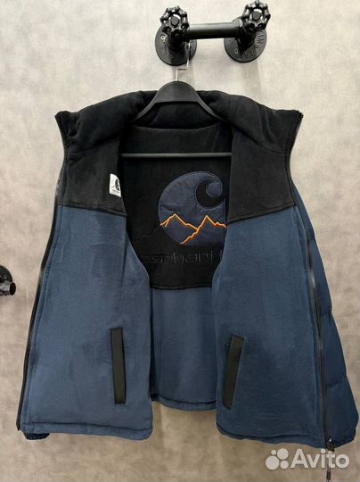 Пуховик carhartt мужской зимний теплый